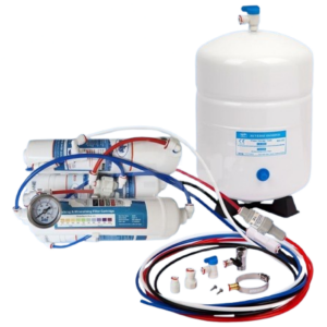 Compact Ultra High Purity Under Sink Reverse Osmosis System with Alkaliser - 4 Stage